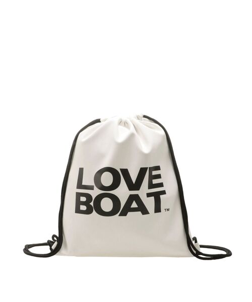jouetie（ジュエティ）の「LOVE BOAT ショッパーナップサック【コラボ】（エコバッグ/サブバッグ・レディース・オフホワイト/ピンク・FREE）」の21枚目の写真
