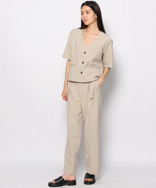 FOREVER 21（フォーエバー トゥエンティーワン）の「リネン混ジャケット（ノーカラージャケット・レディース・ベージュ/グレー/オレンジ・SMALL/MEDIUM）」の16枚目の写真