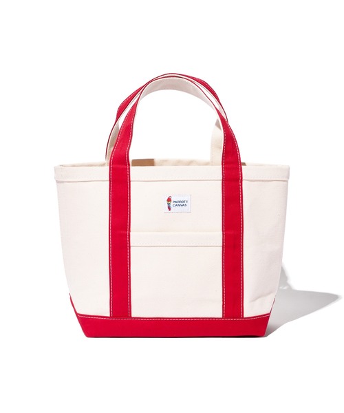 PARROTT CANVAS（パロットキャンバス）の「PARROTT CANVAS　グリーンビル クラシックトート スモール PC22255006（トートバッグ・レディース・レッド/ブルー・FREE）」の13枚目の写真