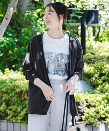 F by ROSSO　UVカットウォッシャブルカーディガン