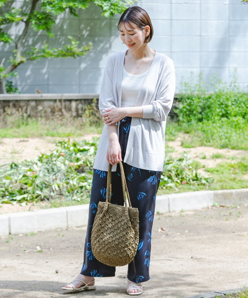 F by ROSSO（エフバイロッソ）の「F by ROSSO　UVカットウォッシャブルカーディガン（カーディガン/ボレロ・レディース・ライトグレー/チャコールグレー/ベージュ系その他・FREE）」の11枚目の写真