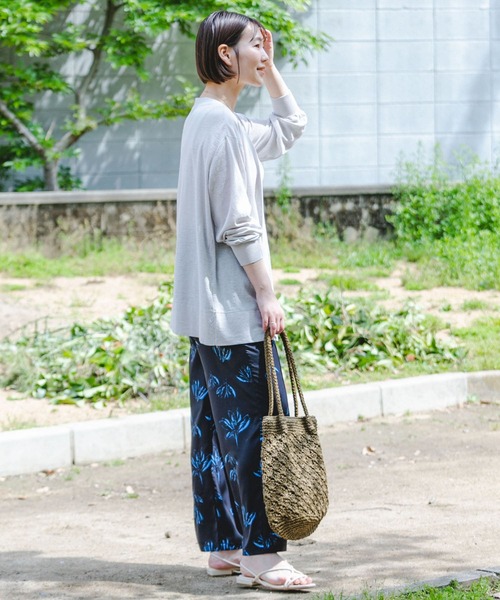 F by ROSSO（エフバイロッソ）の「F by ROSSO　UVカットウォッシャブルカーディガン（カーディガン/ボレロ・レディース・ライトグレー/チャコールグレー/ベージュ系その他・FREE）」の12枚目の写真