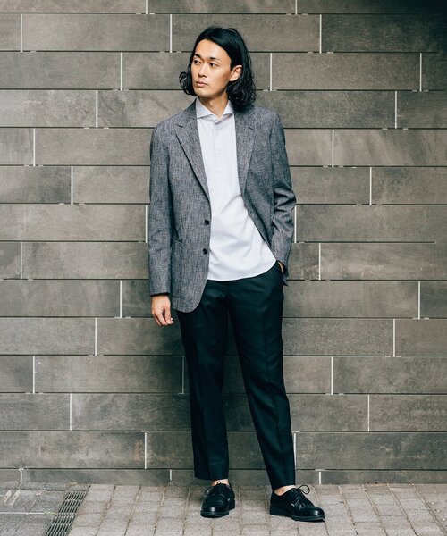 EDIFICE（エディフィス）の「【GUY ROVER / ギローバー】別注 カノコ ポロシャツ（ポロシャツ・メンズ・ネイビー/ラベンダー/ライトブルー/ブラウン/ホワイト・LARGE/MEDIUM/SMALL/X-LARGE）」の12枚目の写真