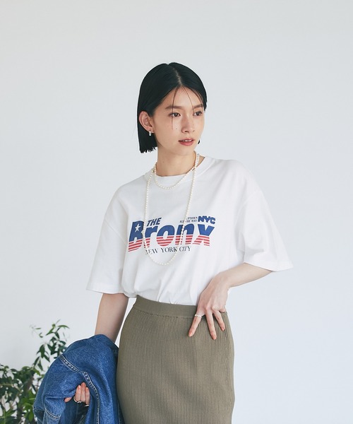 RIVE DROITE(リヴドロワ)の「GOOD ROCK SPEED/NYC BRONX Tee(Tシャツ/カットソー・レディース・ホワイト・FREE)」の11枚目の写真