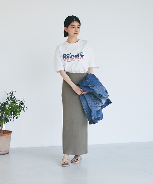 RIVE DROITE(リヴドロワ)の「GOOD ROCK SPEED/NYC BRONX Tee(Tシャツ/カットソー・レディース・ホワイト・FREE)」の5枚目の写真