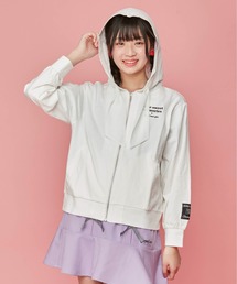 JENNI love（ジェニィラブ）の「防蚊シフォンリボンZIPパーカー（パーカー・キッズ）」