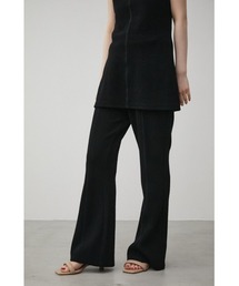 AZUL by moussy | JACQUARD RIB FLARE PANTS/ジャガードリブフレアパンツ(その他パンツ)