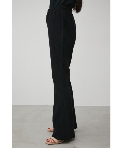 セール】JACQUARD RIB FLARE PANTS/ジャガードリブフレアパンツ