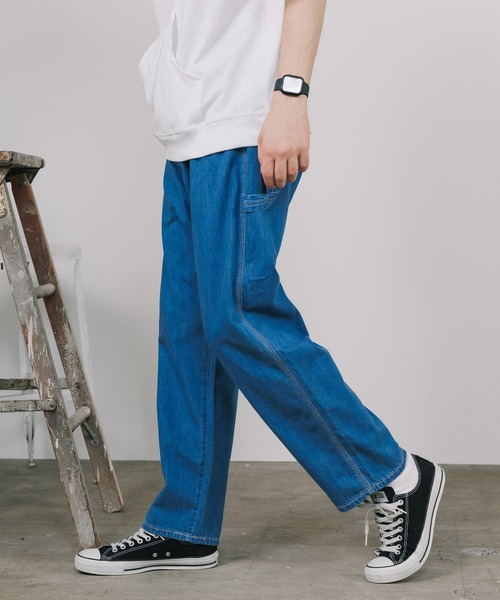 60s BLUEBELLペインターパンツ 生成りwranglerラングラーデニム 60s BLUEBELLペインターパンツ 生成りwranglerラングラーデニム