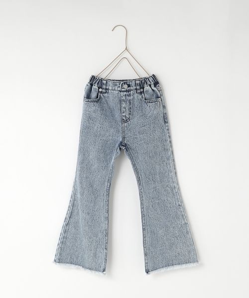 LOWRYS FARM（ローリーズファーム）の「デニムフレアパンツ　904952（デニムパンツ・キッズ・ワンウォッシュ/ケミカルウォッシュ・110cm/120cm/130cm/140cm/150cm）」の21枚目の写真