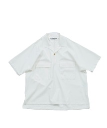 【AFTERHOURS / アフターアワーズ】OPEN COLLAR SHIRT