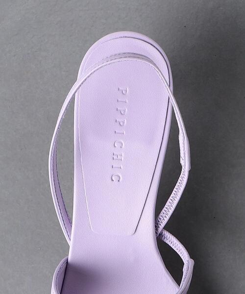 Pippichic(ピッピシック)の「<PIPPICHIC>BIEBER CURVY サンダル(サンダル・レディース・ライラック・37/38/36)」の8枚目の写真