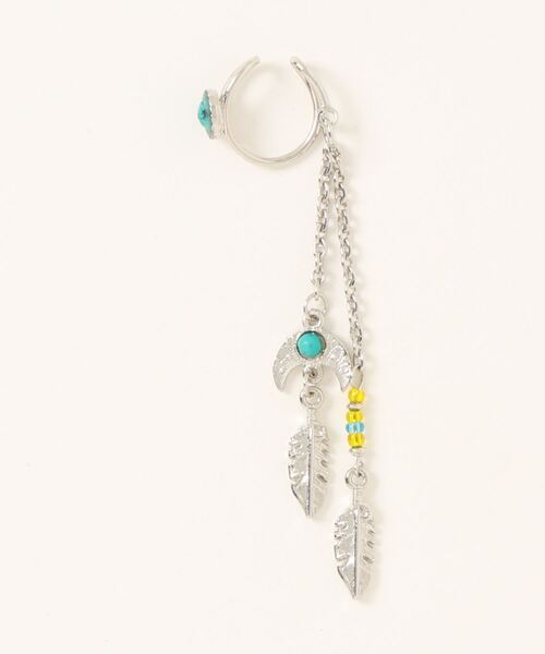 チャイハネ(チャイハネ)の「【チャイハネ】フェザプティイヤーカフ(イヤーカフ・レディース・シルバー/ゴールド・FREE)」の2枚目の写真