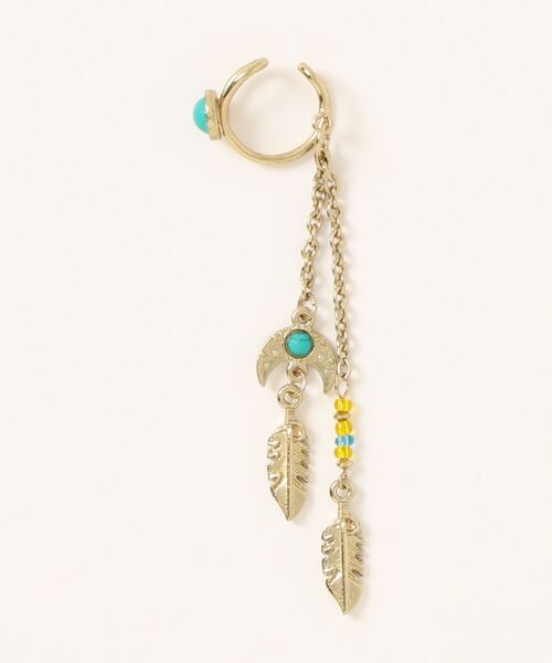 チャイハネ(チャイハネ)の「【チャイハネ】フェザプティイヤーカフ(イヤーカフ・レディース・シルバー/ゴールド・FREE)」の3枚目の写真