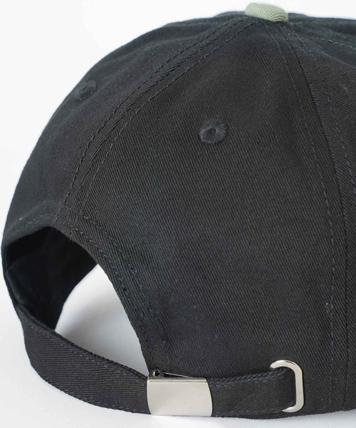 X-girl(エックスガール)の「X-GIRL WORLD LOGO 6PANEL CAP(キャップ・レディース・ブラック/ホワイト/バーガンディー・ONE SIZE)」の5枚目の写真