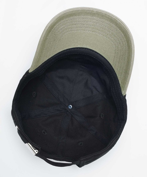 X-girl(エックスガール)の「X-GIRL WORLD LOGO 6PANEL CAP(キャップ・レディース・ブラック/ホワイト/バーガンディー・ONE SIZE)」の7枚目の写真