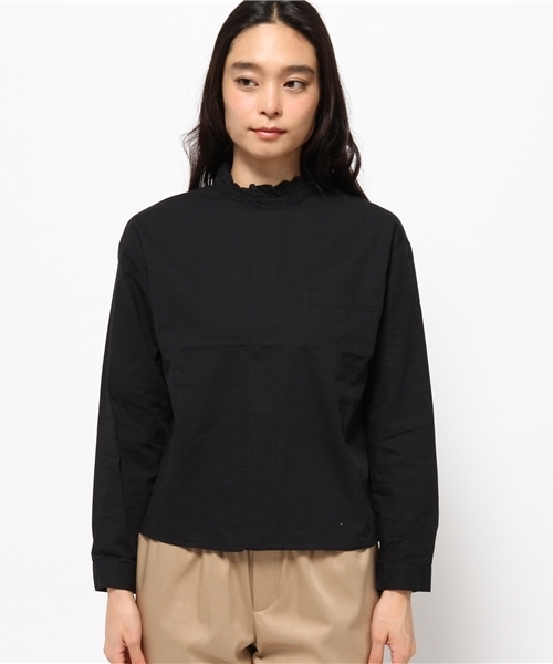 OUTLET（アウトレット）の「【Kastane】H.N.ボリューム袖プルオーバー（シャツ/ブラウス・レディース・ブラック系その他・FREE）」の2枚目の写真