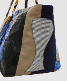 KHOKI（コッキ）の「Color-block vinyl bag（トートバッグ）」 - WEAR