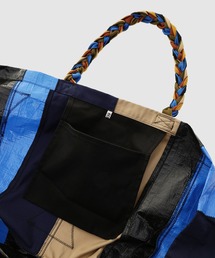KHOKIコッキ23AW Color-block vinyl tote bag 2023Aw Khoki Color-Block Vinyl Bag Color Block Tote