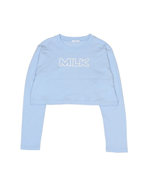 MILK(ミルク)の「MILK ショート L.S Tシャツ(Tシャツ/カットソー・レディース・C/B/A/D・FREE)」の3枚目の写真