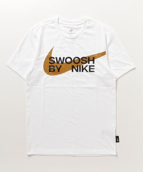 NIKE(ナイキ)の「NIKE/ナイキ M NSW TEE BIG SW FA23(Tシャツ/カットソー・メンズ・ブラック/ホワイト・M/L/XL/S)」の3枚目の写真