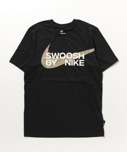 NIKE(ナイキ)の「NIKE/ナイキ M NSW TEE BIG SW FA23(Tシャツ/カットソー・メンズ・ブラック/ホワイト・M/L/XL/S)」の9枚目の写真
