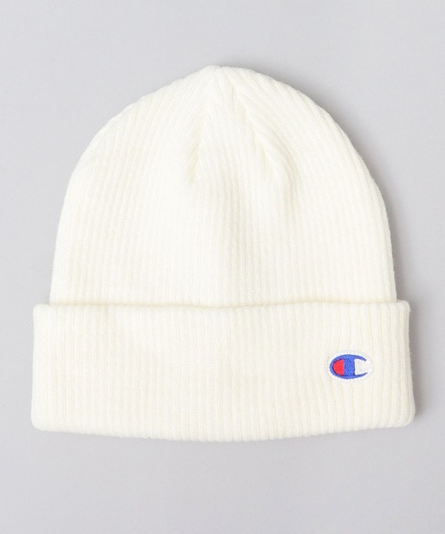 Champion（チャンピオン）の「アクリル ニットワッチ（ニットキャップ/ビーニー・メンズ・ネイビー/ブラック/グレー/オフホワイト・FREE）」の5枚目の写真