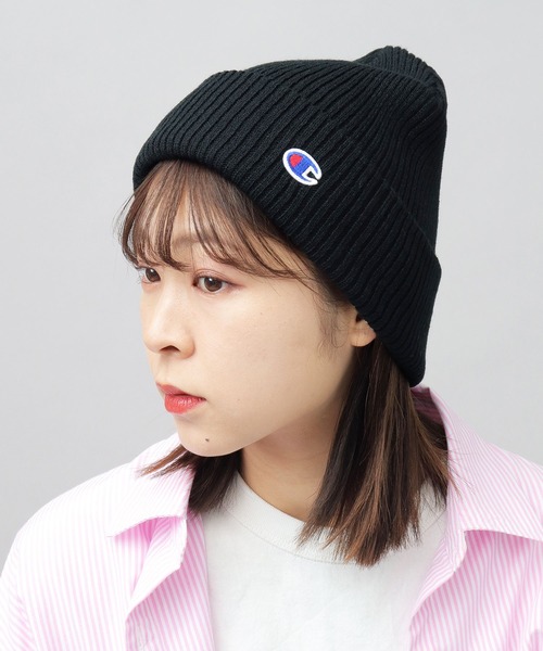 Champion（チャンピオン）の「アクリル ニットワッチ（ニットキャップ/ビーニー・メンズ・ネイビー/ブラック/グレー/オフホワイト・FREE）」の10枚目の写真