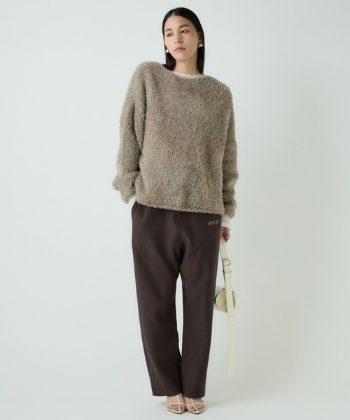 美品✨CHAOS カオス　トップスーペリアニットパーカー　ブラウン　ウール Chaos（カオス）の「【セットアップ】トップスーペリアニット