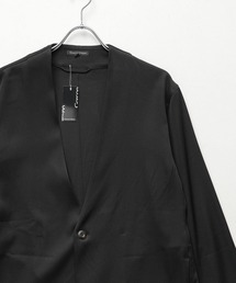 garsonwave（ギャルソンウェーブ）の「ポリエステル ストレッチ ノーカラー ジャケット（ノーカラージャケット）」