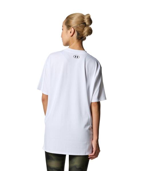 UNDER ARMOUR(アンダーアーマー)の「UAテック オーバーサイズド Tシャツ(トレーニング/レディース)(Tシャツ/カットソー・レディース・ホワイト・M/XL/S/L)」の2枚目の写真