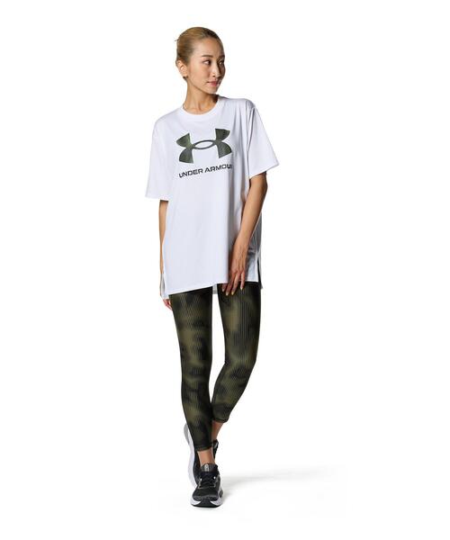 UNDER ARMOUR(アンダーアーマー)の「UAテック オーバーサイズド Tシャツ(トレーニング/レディース)(Tシャツ/カットソー・レディース・ホワイト・M/XL/S/L)」の4枚目の写真
