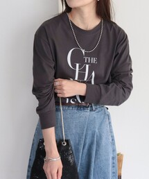 fredy emue | プリントロゴロンT(Tシャツ/カットソー)