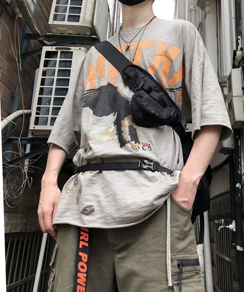 SVEC（シュベック）の「ショルダーミニポーチ付き メッセンジャーバッグ（メッセンジャーバッグ・メンズ・ブラック/カーキ・FREE）」の10枚目の写真