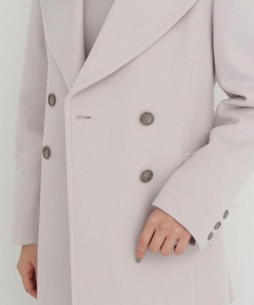 PROPORTION BODY DRESSING(プロポーションボディドレッシング)の「ベルト付きミドル丈コート / 1213252004(ステンカラーコート・レディース・グレー系その他/ホワイト系その他/パープル系その他・MEDIUM/SMALL)」の15枚目の写真
