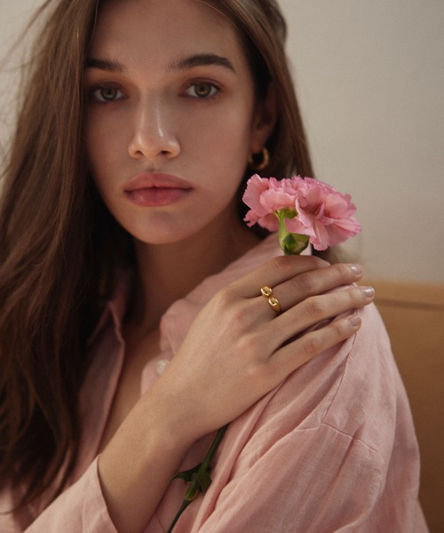 CENE（セネ）の「【CENE】セネ/スプーンリング（リング・レディース・ゴールド・#11/#9/#13）」の2枚目の写真