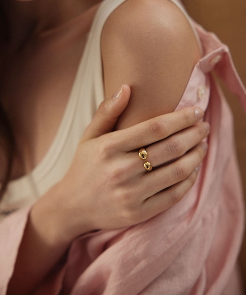 CENE（セネ）の「【CENE】セネ/スプーンリング（リング・レディース・ゴールド・#11/#9/#13）」の4枚目の写真