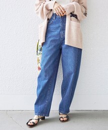 SHIPS | 〈洗濯機可能〉カーブ デニム パンツ 23AW(デニムパンツ)