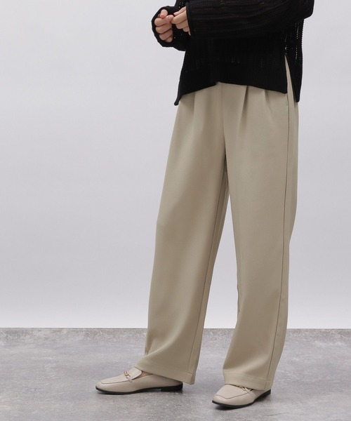 LAKOLE（ラコレ）の「タックワイドパンツ / 972303（その他パンツ・レディース・グレー/モカ/サンドグレー/ブラック・SMALL/MEDIUM）」の6枚目の写真