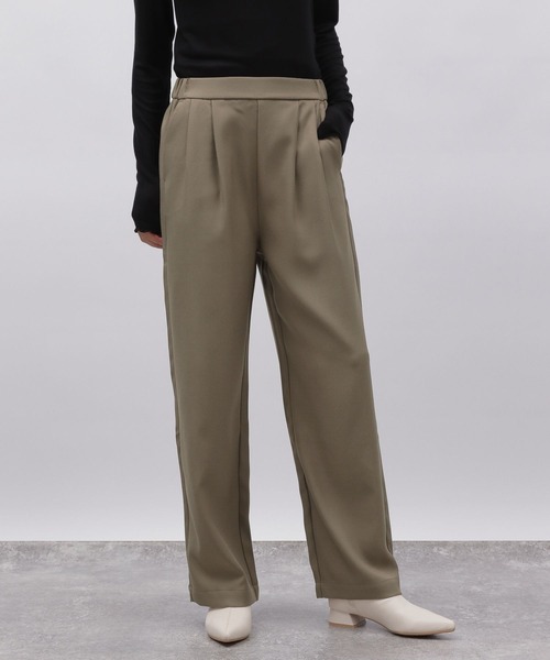 LAKOLE（ラコレ）の「タックワイドパンツ / 972303（その他パンツ・レディース・グレー/モカ/サンドグレー/ブラック・SMALL/MEDIUM）」の11枚目の写真