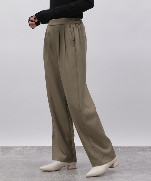 LAKOLE（ラコレ）の「タックワイドパンツ / 972303（その他パンツ・レディース・グレー/モカ/サンドグレー/ブラック・SMALL/MEDIUM）」の12枚目の写真