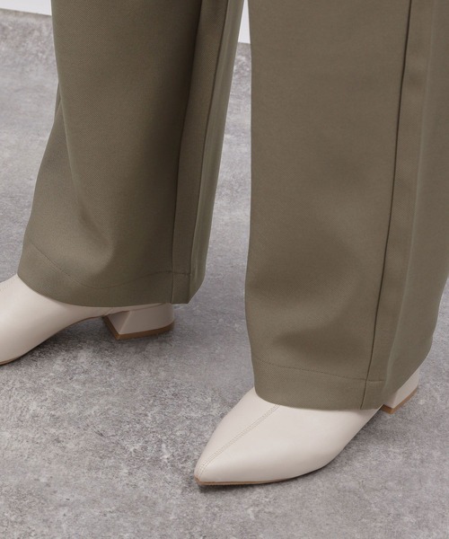 LAKOLE（ラコレ）の「タックワイドパンツ / 972303（その他パンツ・レディース・グレー/モカ/サンドグレー/ブラック・SMALL/MEDIUM）」の18枚目の写真