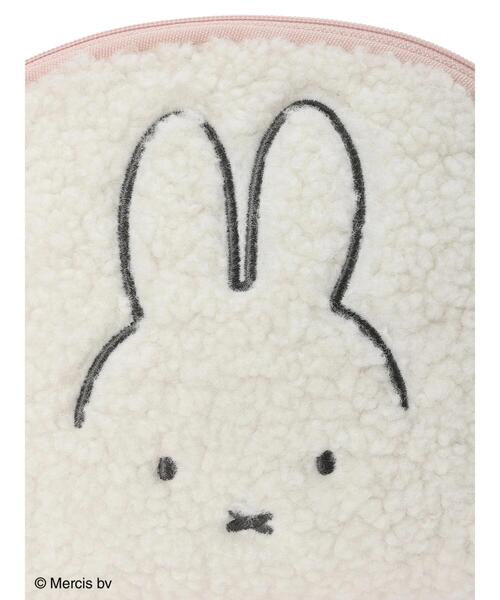 Green Parks(グリーンパークス)の「miffy/ボアラウンドポーチ(ポーチ・レディース・ピンク/オフホワイト・FREE)」の16枚目の写真