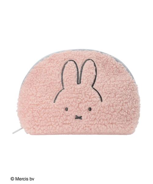 Green Parks(グリーンパークス)の「miffy/ボアラウンドポーチ(ポーチ・レディース・ピンク/オフホワイト・FREE)」の21枚目の写真