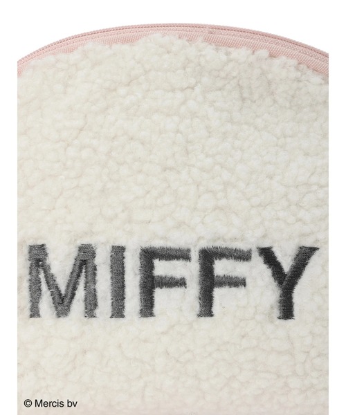 Green Parks(グリーンパークス)の「miffy/ボアラウンドポーチ(ポーチ・レディース・ピンク/オフホワイト・FREE)」の7枚目の写真
