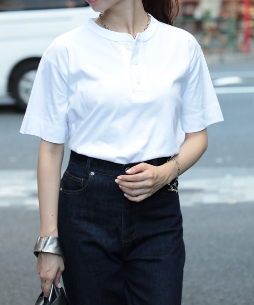 United Athle(ユナイテッドアスレ)の「【United Athle】5.6オンス ヘンリーネック Tシャツ ※5004(Tシャツ/カットソー・メンズ・ホワイト/ブラック/ネイビー/グレー・XL/S/M/L)」の12枚目の写真