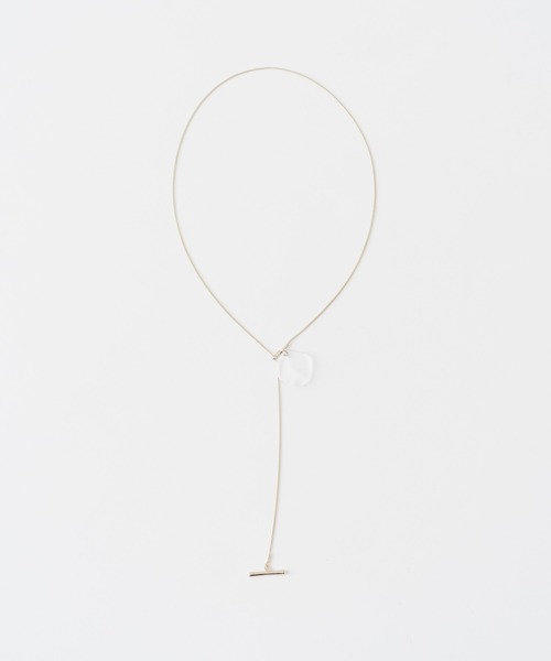 Kastane（カスタネ）の「【fiw.】クリアフラワーネックレス（ネックレス・レディース・ゴールド/シルバー・FREE）」の6枚目の写真