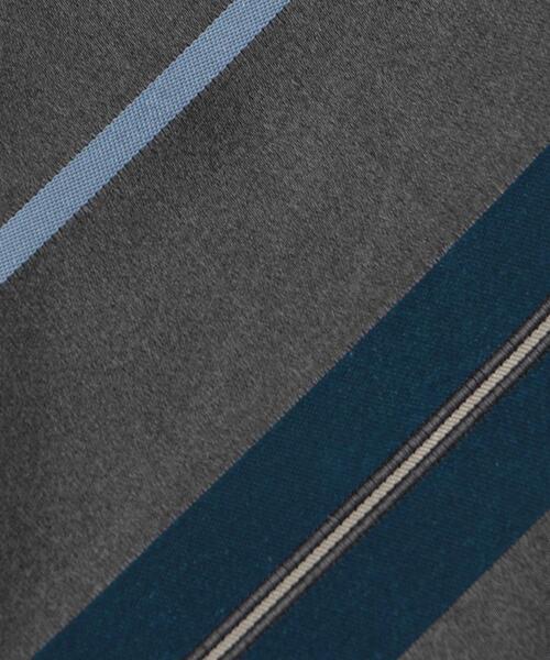 Camoshita（カモシタ）の「＜Camoshita＞ レジンメタル ストライプ ネクタイ（ネクタイ・メンズ・ケリー/ライトグレー/ワインレッド・FREE）」の6枚目の写真