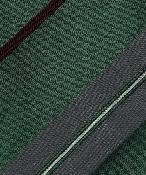 Camoshita（カモシタ）の「＜Camoshita＞ レジンメタル ストライプ ネクタイ（ネクタイ・メンズ・ケリー/ライトグレー/ワインレッド・FREE）」の9枚目の写真