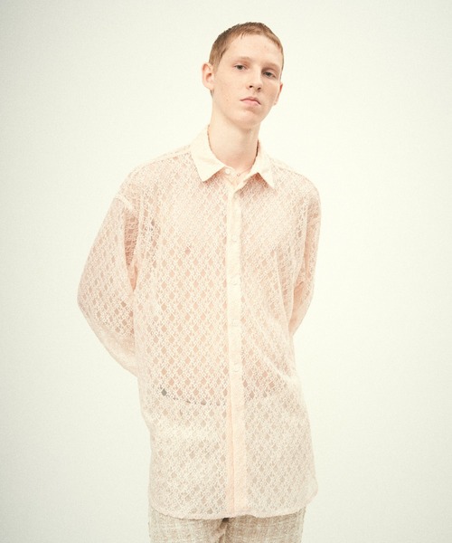 juha（ユハ）の「RUSSELL LACE L/S SHIRT（シャツ/ブラウス）」 - WEAR